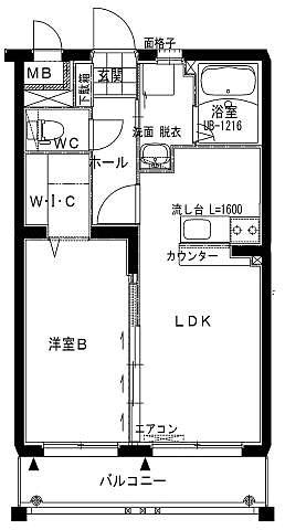 プランドール・フジ　（１ＬＤＫ） 