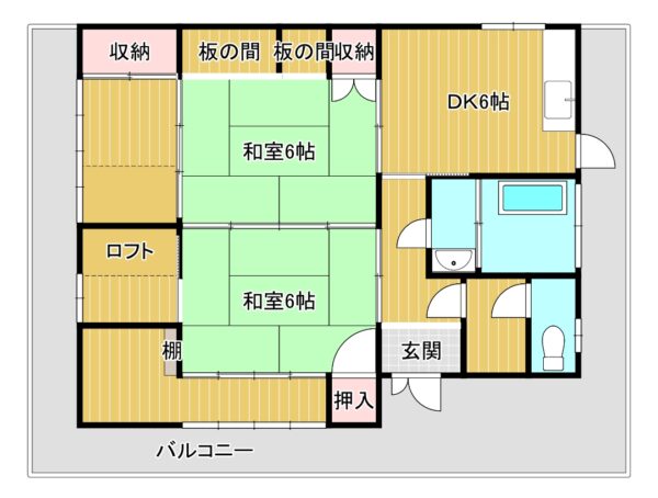 柚の木田貸家 