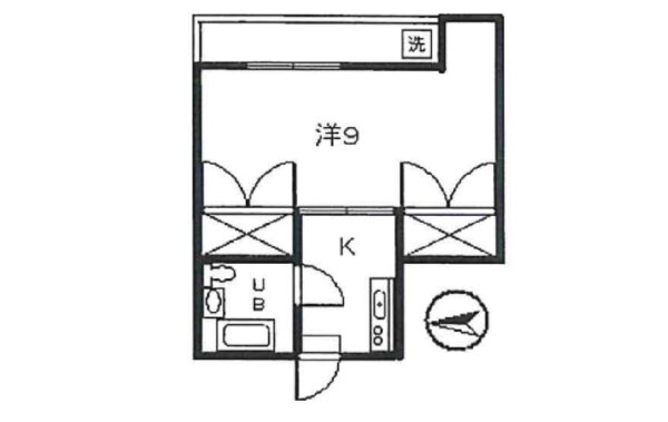 びーどろハイムⅡ　203号室 